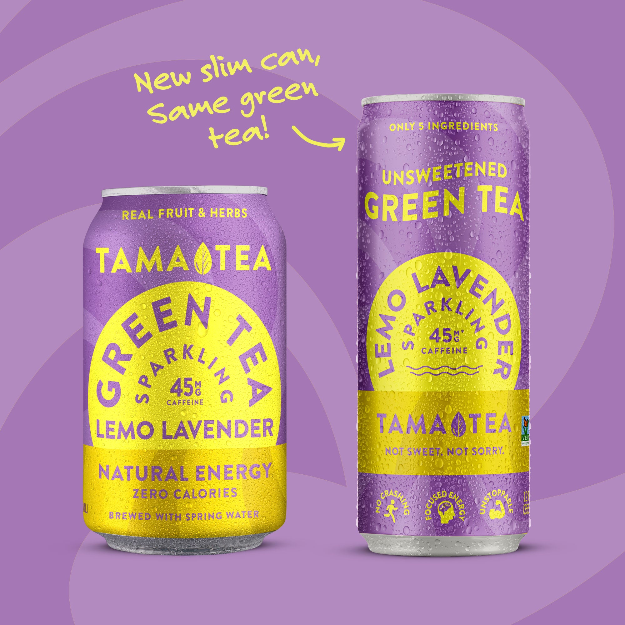 LEMO LAVENDER SPARKLING GREEN TEA – Tama Tea
