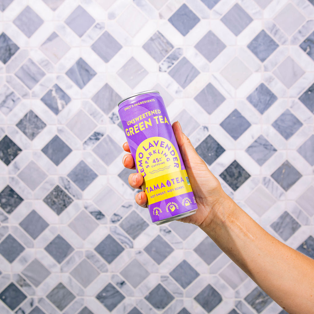 LEMO LAVENDER SPARKLING GREEN TEA – Tama Tea